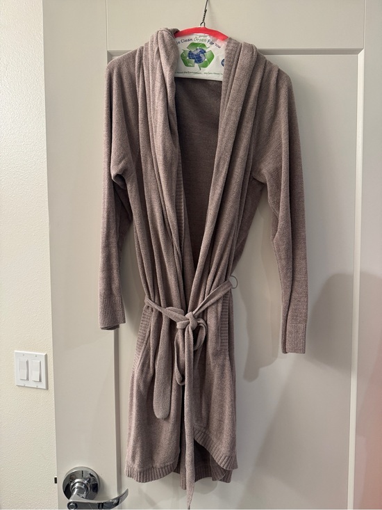 Barefoot Dreams Sweaters - Barefoot Dreams Longline Shawl Collar Tie Cardigan size L